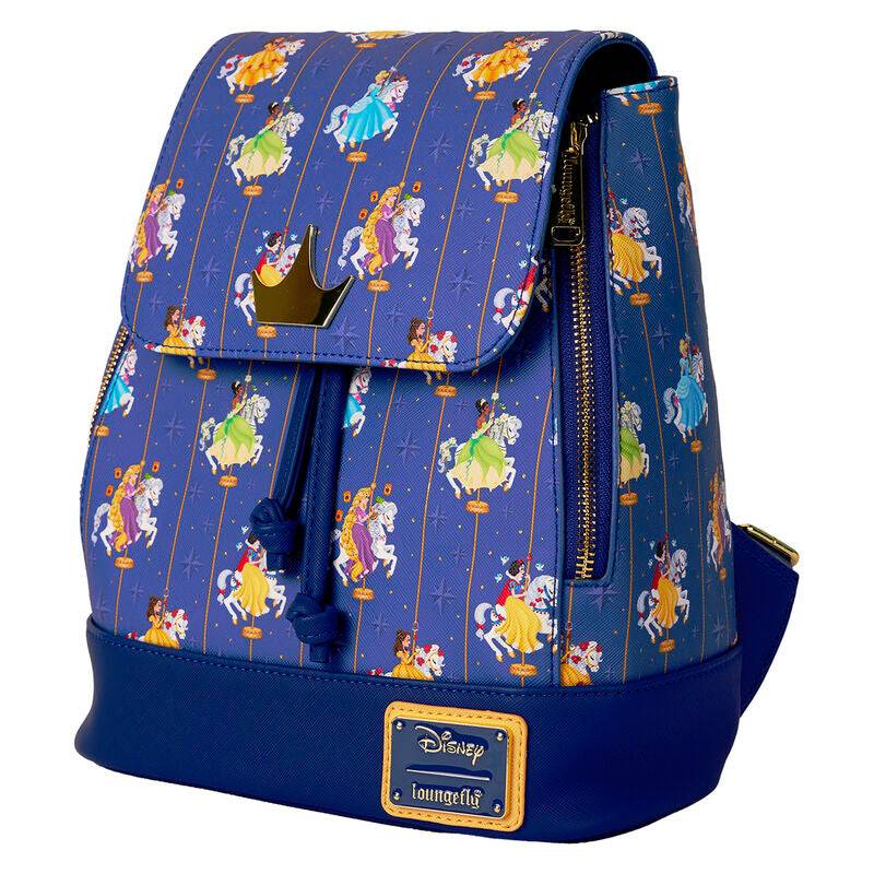 Imagen de Mochila Carousel Princesas Disney Loungefly 26Cm parte de nuestra colección en Espadas y más, sitio oficial.
