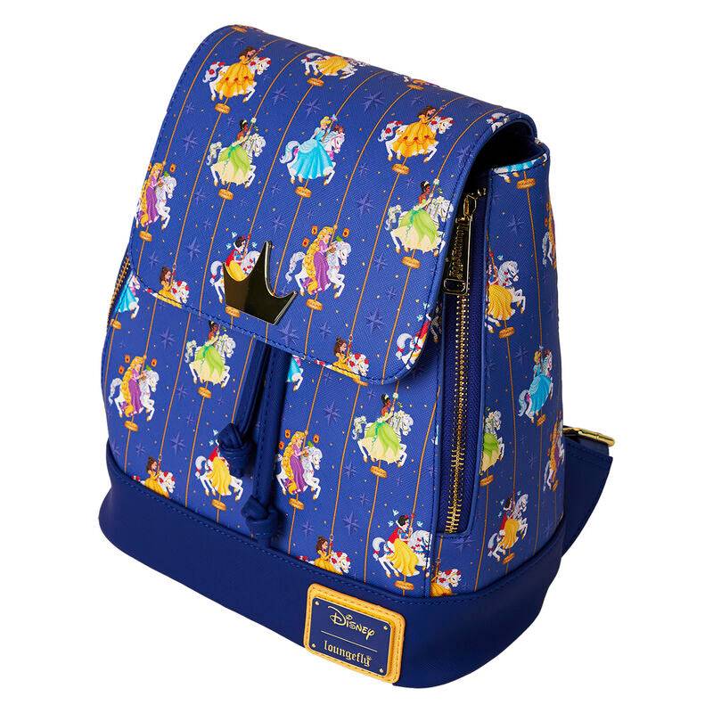 Imagen de Mochila Carousel Princesas Disney Loungefly 26Cm parte de nuestra colección en Espadas y más, sitio oficial.