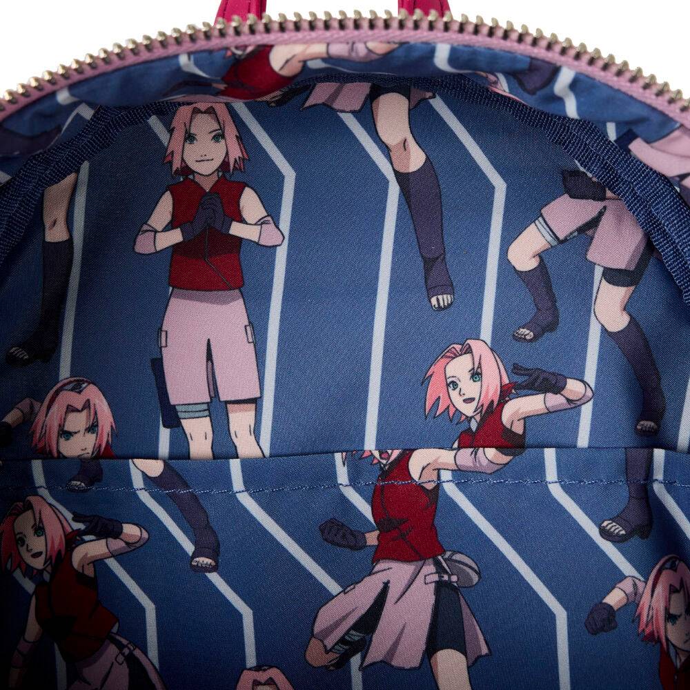 Imagen de Mochila Sakura Naruto Shippuden Loungefly 26Cm parte de nuestra colección en Espadas y más, sitio oficial.