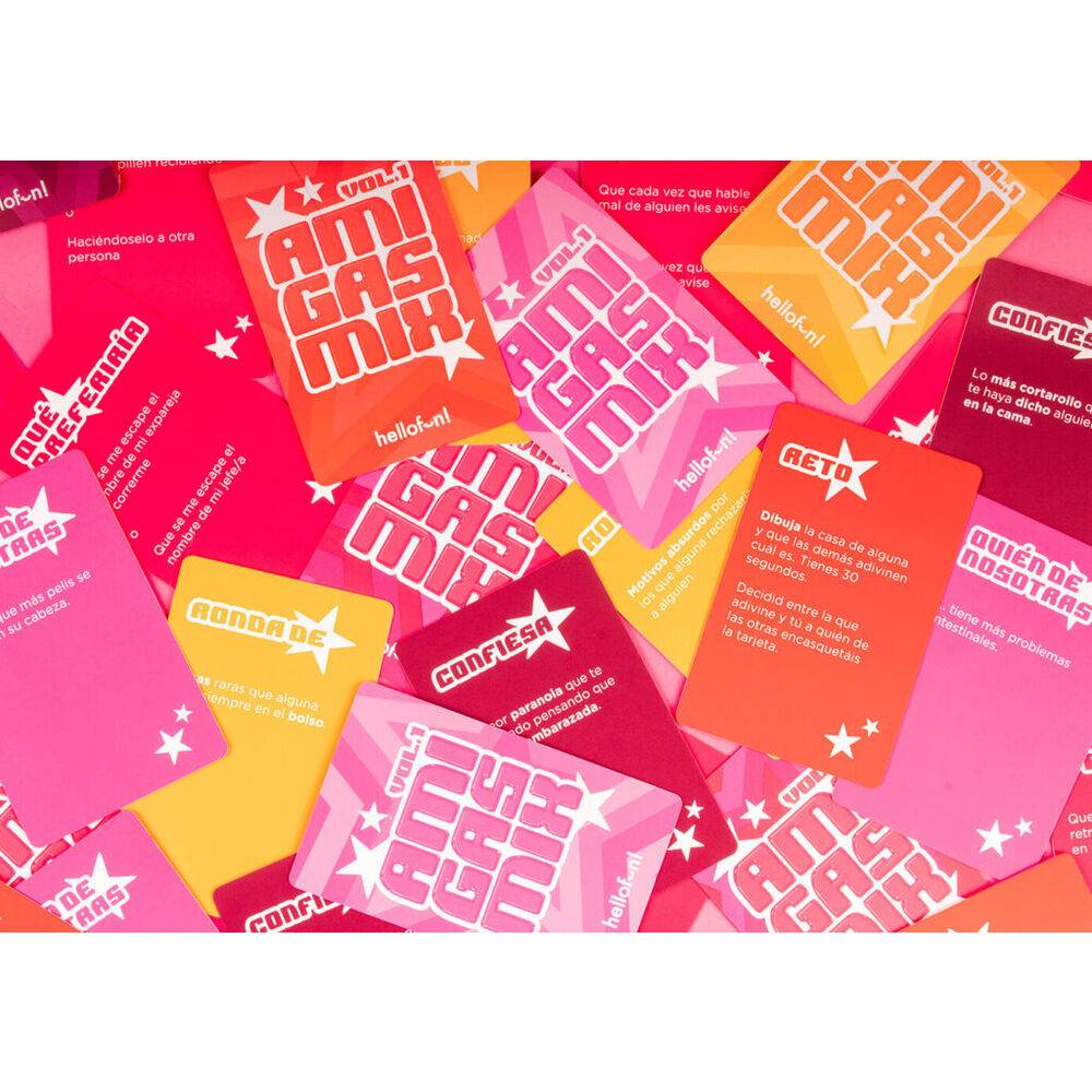 Imagen de Juego Amigas Mix Español parte de nuestra colección en Espadas y más, sitio oficial.