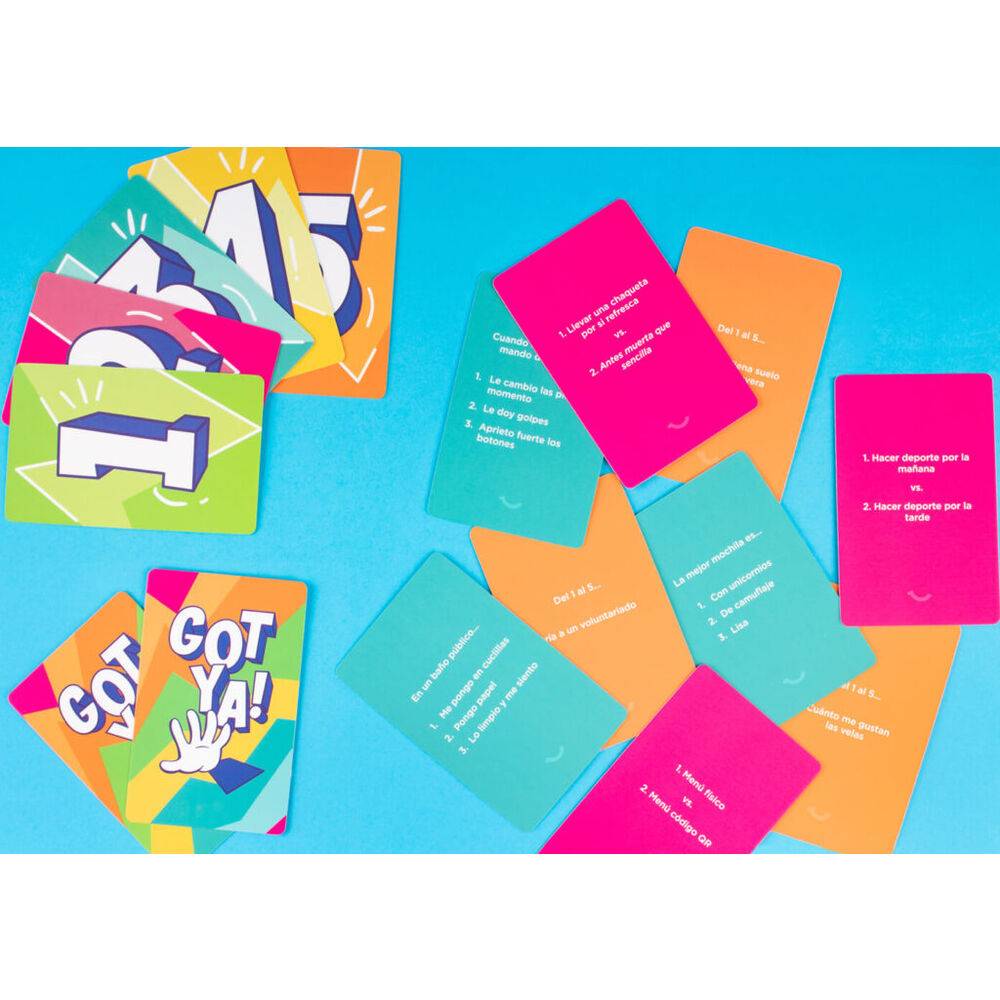 Imagen de Juego Got Ya! Español parte de nuestra colección en Espadas y más, sitio oficial.