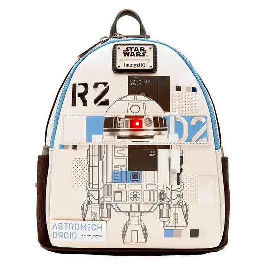 Imagen de Mochila R2-D2 Star Wars Loungefly 26Cm parte de nuestra colección en Espadas y más, sitio oficial.