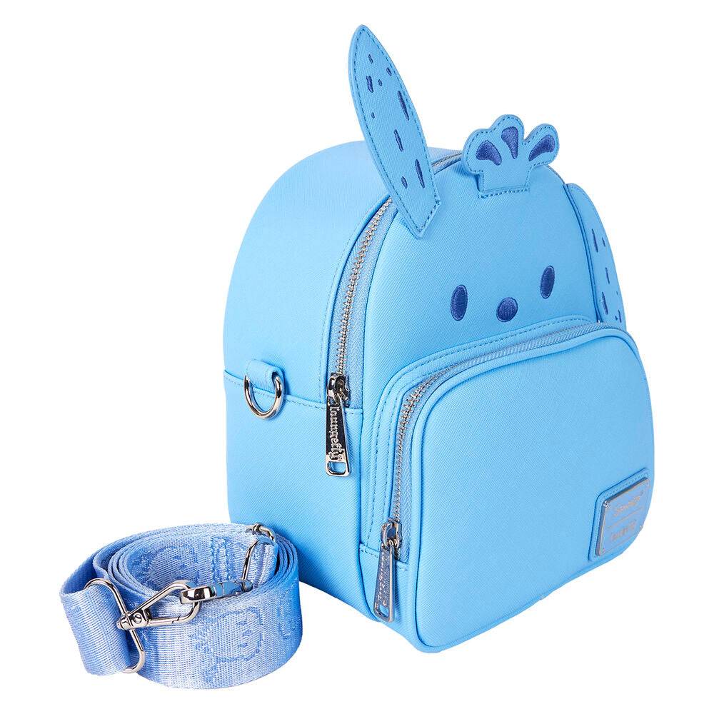 Imagen de Bolso Mochila Pochacco Hello Kitty Loungefly 21Cm parte de nuestra colección en Espadas y más, sitio oficial.