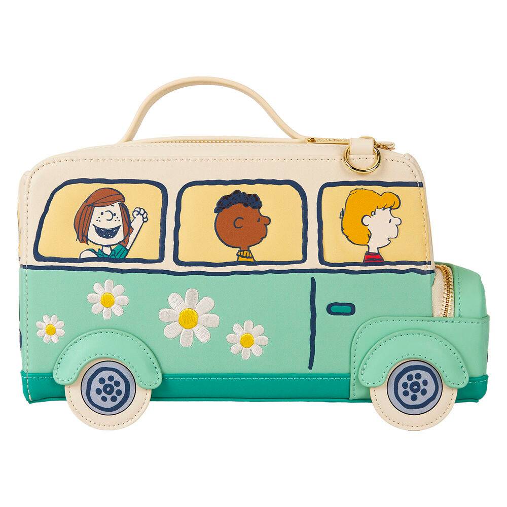 Imagen de Bolso Bandolera Road Trip Bus Snoopy Loungefly parte de nuestra colección en Espadas y más, sitio oficial.