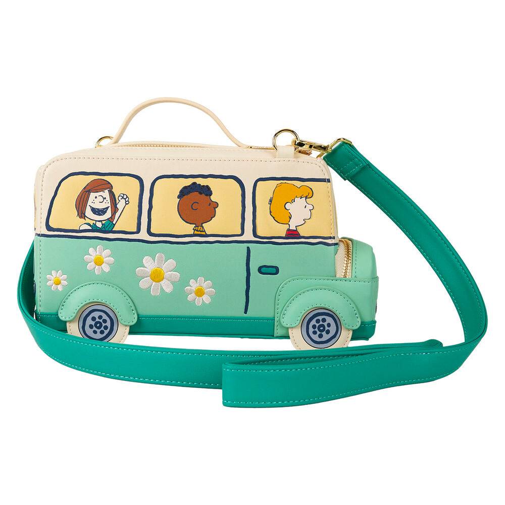 Imagen de Bolso Bandolera Road Trip Bus Snoopy Loungefly parte de nuestra colección en Espadas y más, sitio oficial.