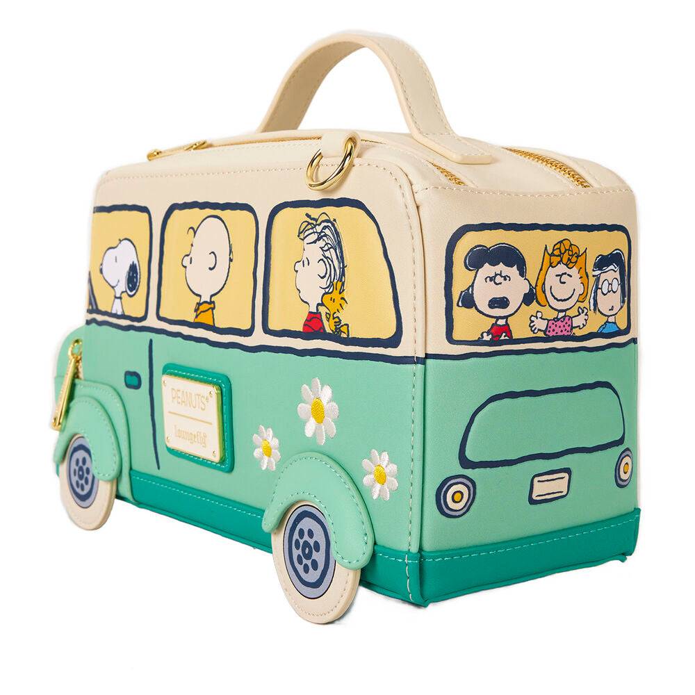 Imagen de Bolso Bandolera Road Trip Bus Snoopy Loungefly parte de nuestra colección en Espadas y más, sitio oficial.