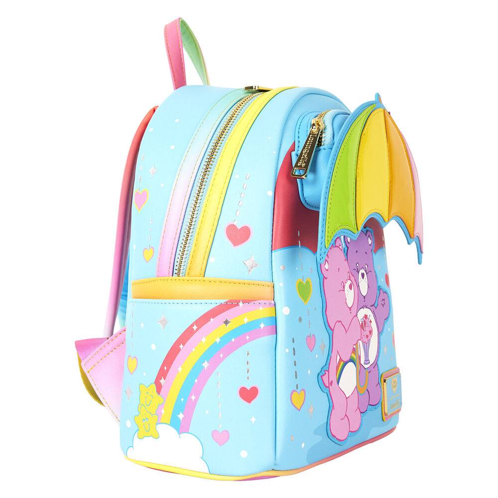 Imagen de Mochila Arcoiris Osos Amorosos Loungefly 26Cm parte de nuestra colección en Espadas y más, sitio oficial.