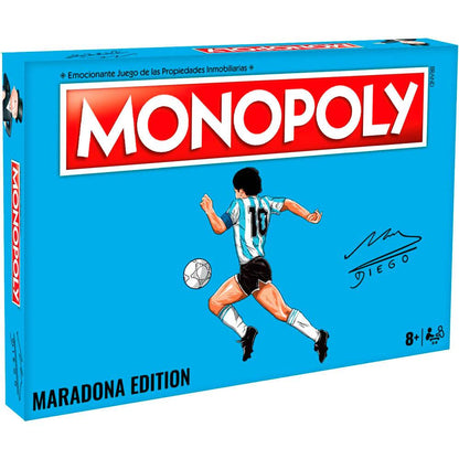 Imagen de Juego Monopoly Maradona Español parte de nuestra colección en Espadas y más, sitio oficial.
