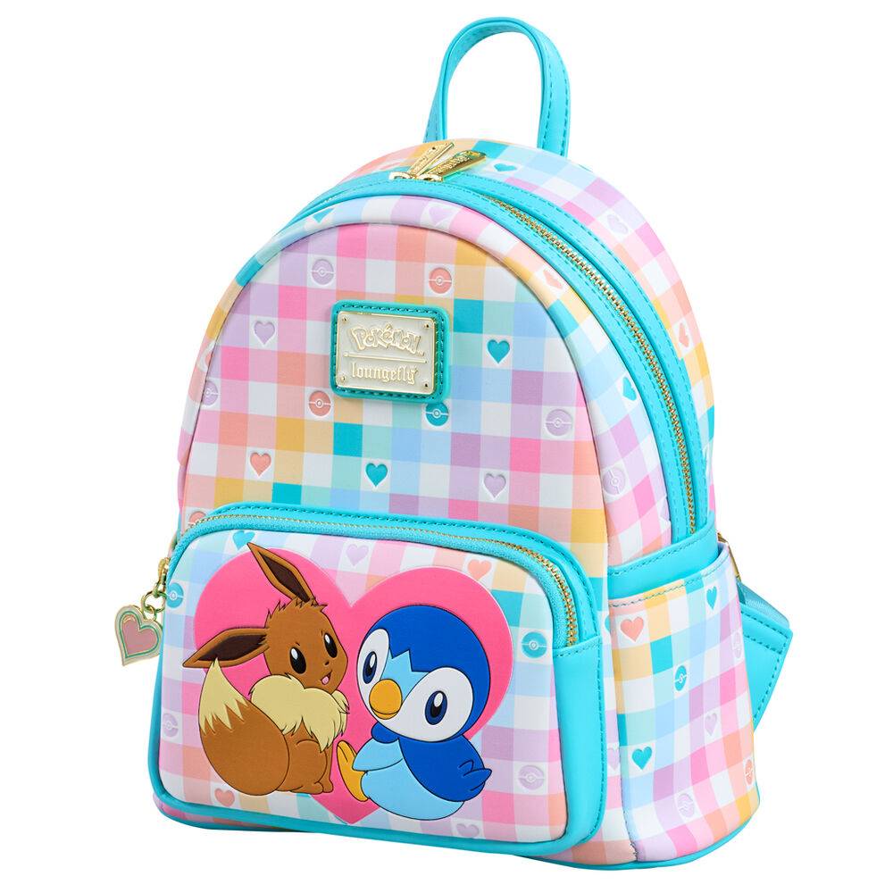 Imagen de Mochila Piplup And Eevee Friends Pokemon Loungefly parte de nuestra colección en Espadas y más, sitio oficial.