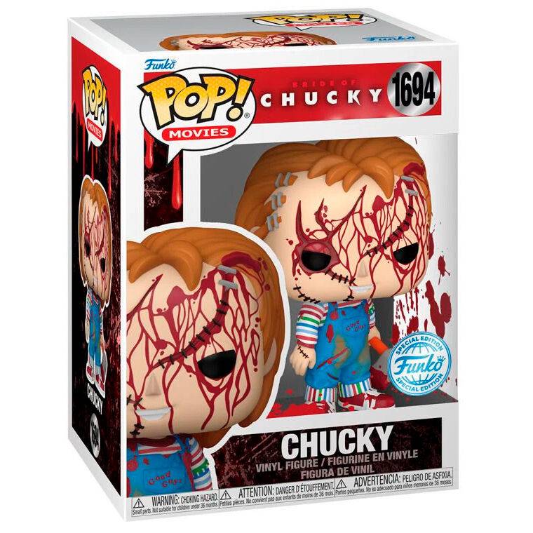 Imagen de Figura Pop La Novia De Chucky - Chucky Exclusive parte de nuestra colección en Espadas y más, sitio oficial.