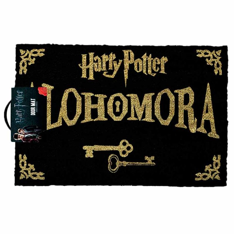 Imagen de Felpudo Harry Potter Alohomora parte de nuestra colección en Espadas y más, sitio oficial.