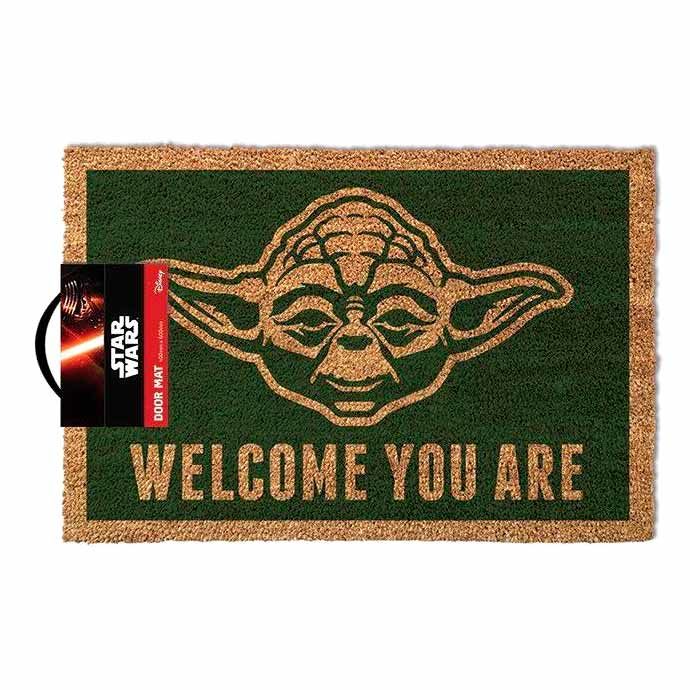 Imagen de Felpudo Star Wars Yoda parte de nuestra colección en Espadas y más, sitio oficial.