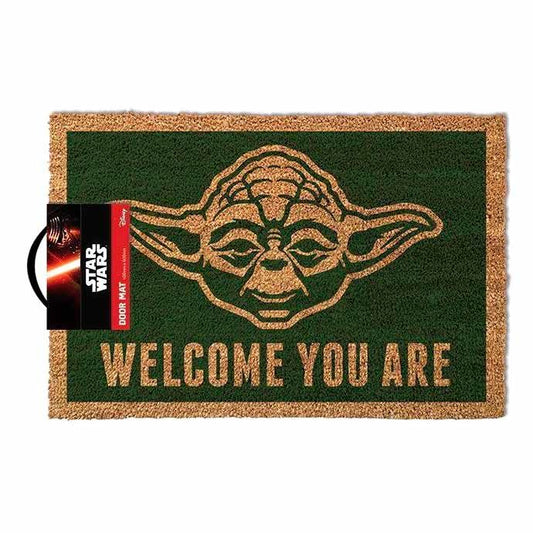 Imagen de Felpudo Star Wars Yoda parte de nuestra colección en Espadas y más, sitio oficial.