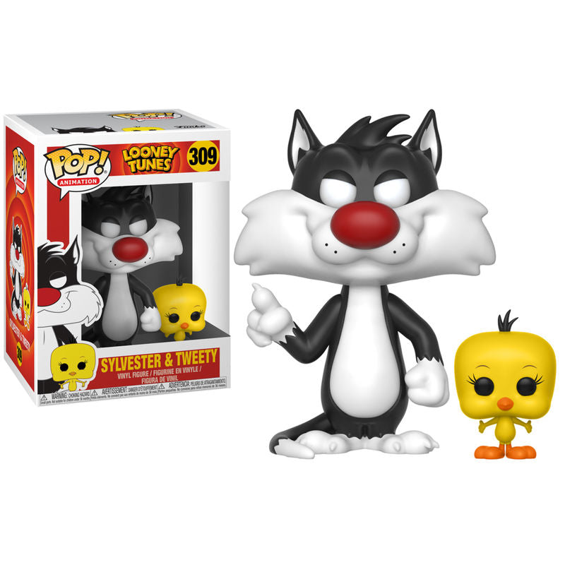 Imagen 1 de Figura Pop Looney Tunes Sylvester & Tweety