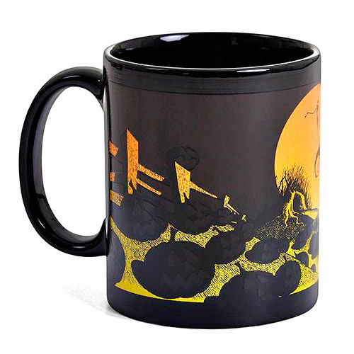 Imagen 4 de Taza Escena Del Cementerio Pesadilla Antes De Navidad Disney 315Ml