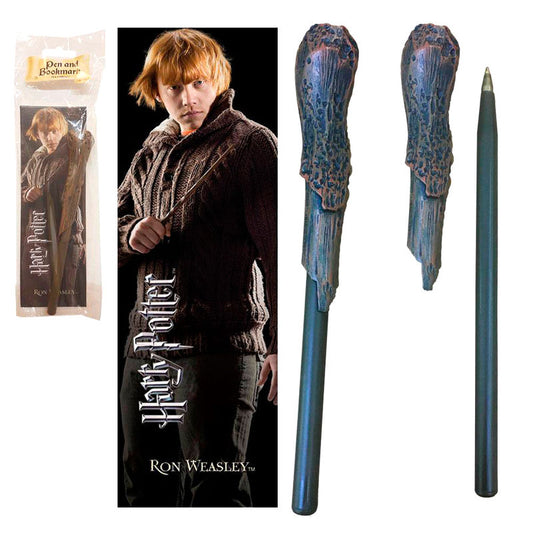 Imagen 1 de Varita Boligrafo Y Marcapaginas Ron Weasley Harry Potter