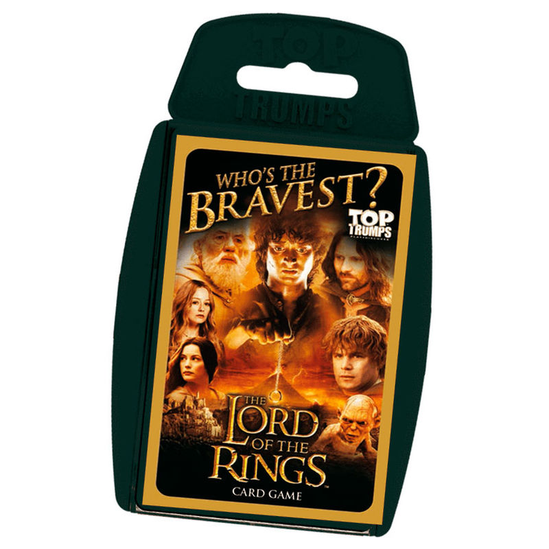Imagen de Juego Cartas El Señor De Los Anillos Top Trumps Español parte de nuestra colección en Espadas y más, sitio oficial.