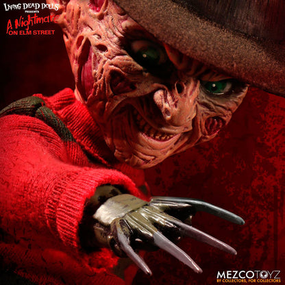 Imagen 2 - Muñeco Parlante Freddy Krueger A Nightmare On Elm Street 25Cm Ingles