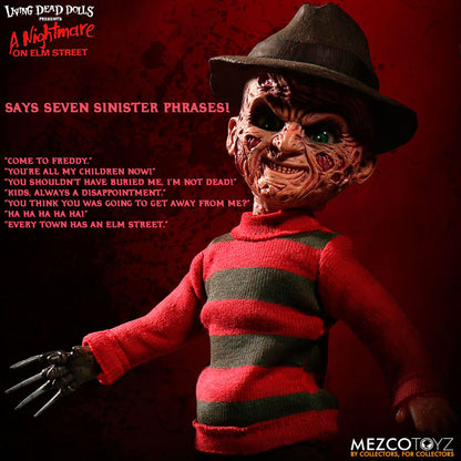 Imagen 3 - Muñeco Parlante Freddy Krueger A Nightmare On Elm Street 25Cm Ingles
