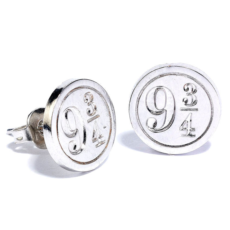 Imagen 1 - Set Pendientes Deathly Hallows Golden Snitch Platform Harry Potter