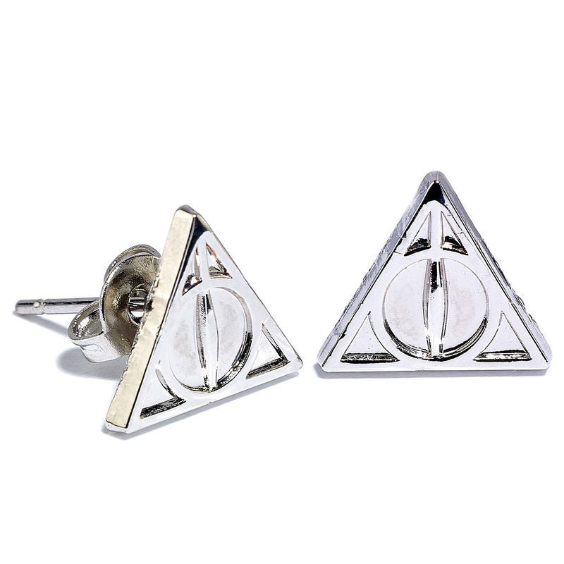 Imagen 2 - Set Pendientes Deathly Hallows Golden Snitch Platform Harry Potter