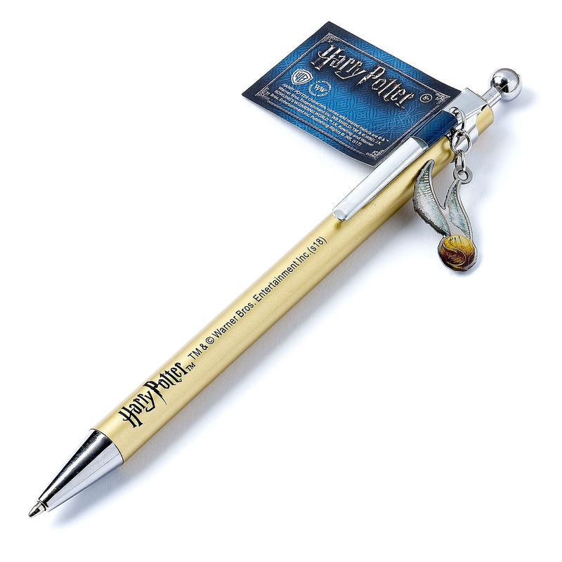 Imagen 1 - Boligrafo Golden Snitch Harry Potter