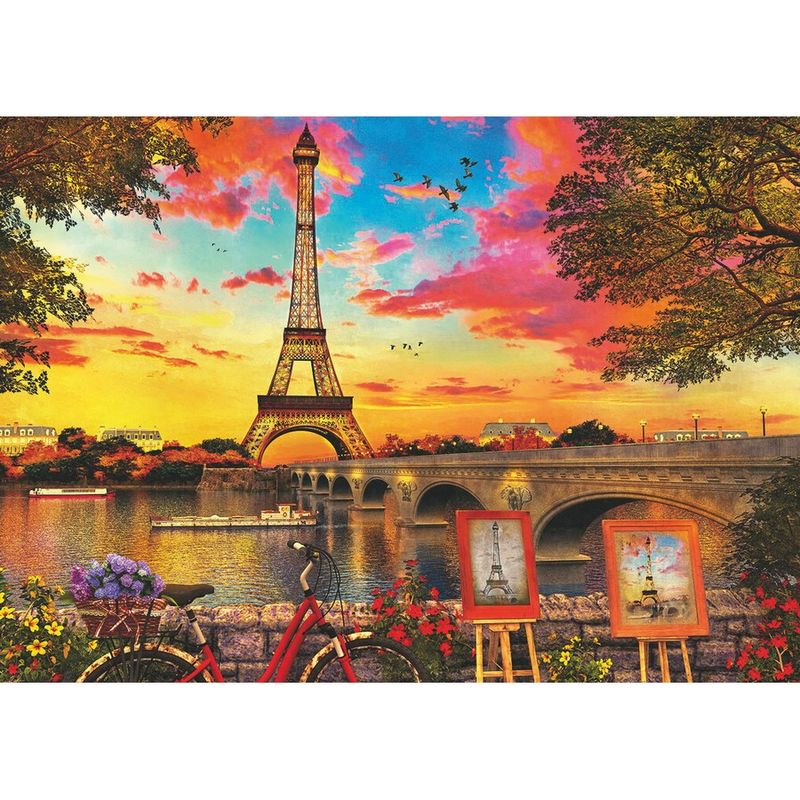 Imagen 1 de Puzzle Puesta De Sol En Paris 3000Pzs