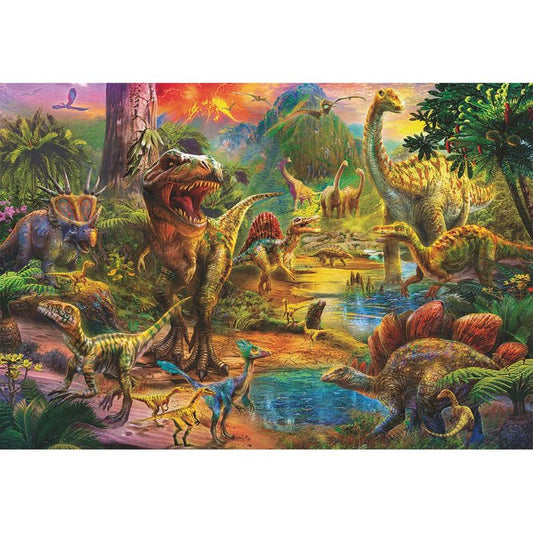 Imagen 1 de Puzzle Tierra De Dinosaurios 1000Pzs