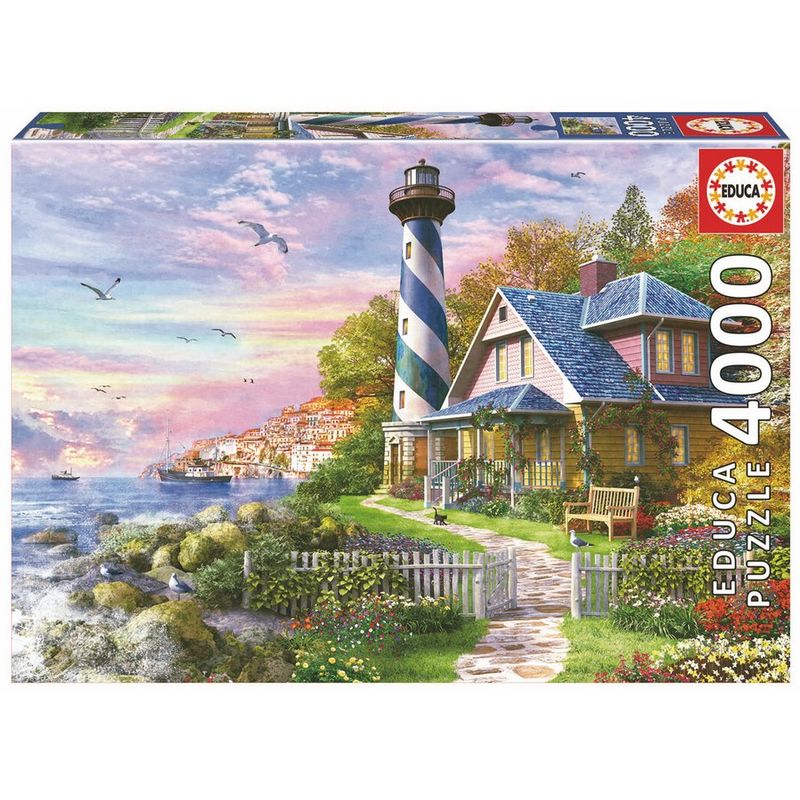 Imagen 2 de Puzzle Faro En Rock Bay 4000Pzs