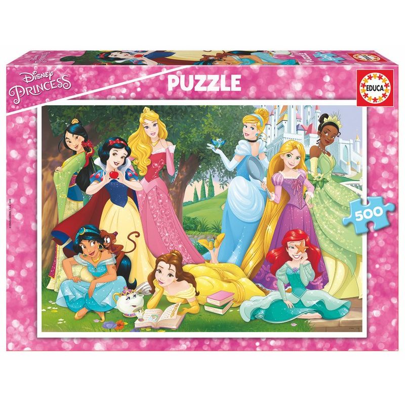 Imagen 2 de Puzzle Princesas Disney 500Pzs