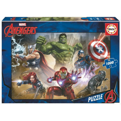 Imagen 2 de Puzzle Los Vengadores Avengers Marvel 1000Pzs