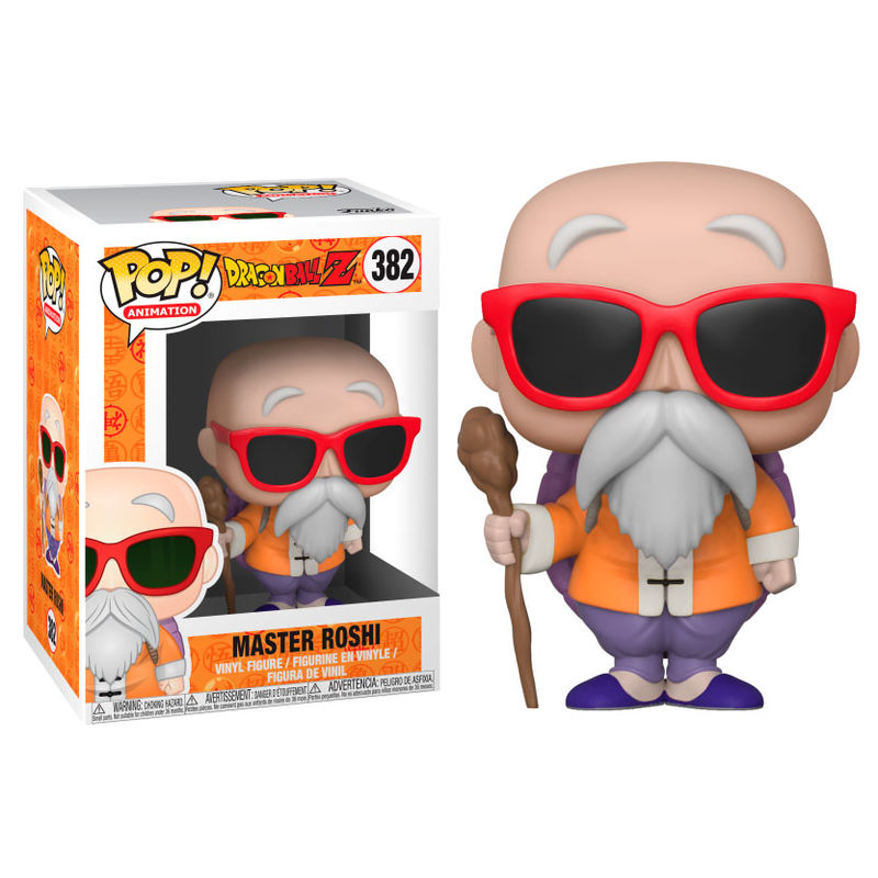 Imagen 1 de Figura Pop Dragon Ball Z Gohan Master Roshi With Staff