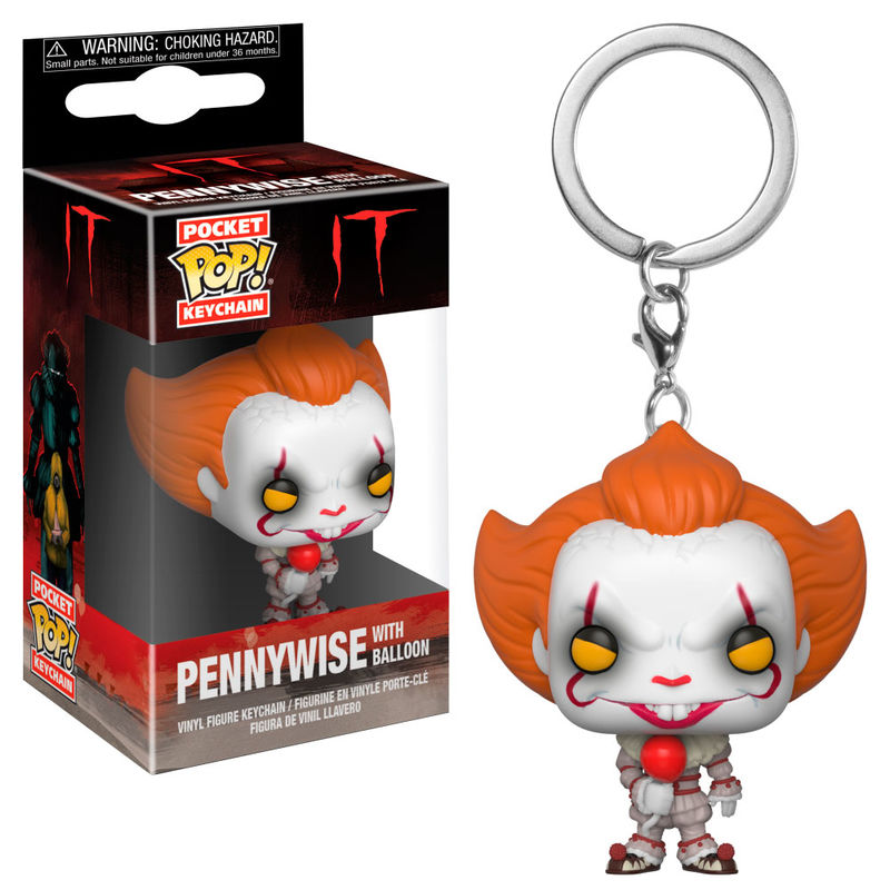 Imagen 1 de Llavero Pocket Pop It Pennywise With Balloon