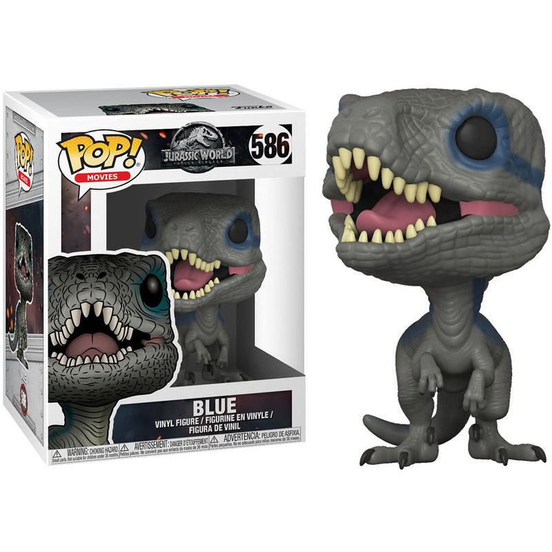 Imagen 2 de Figura Pop Jurassic World Fallen Kingdom Blue New Pose