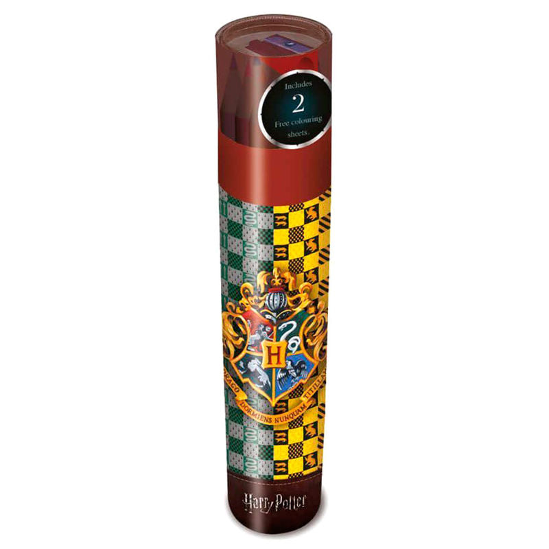 Imagen 2 de Tubo Lapices Hogwarts Harry Potter
