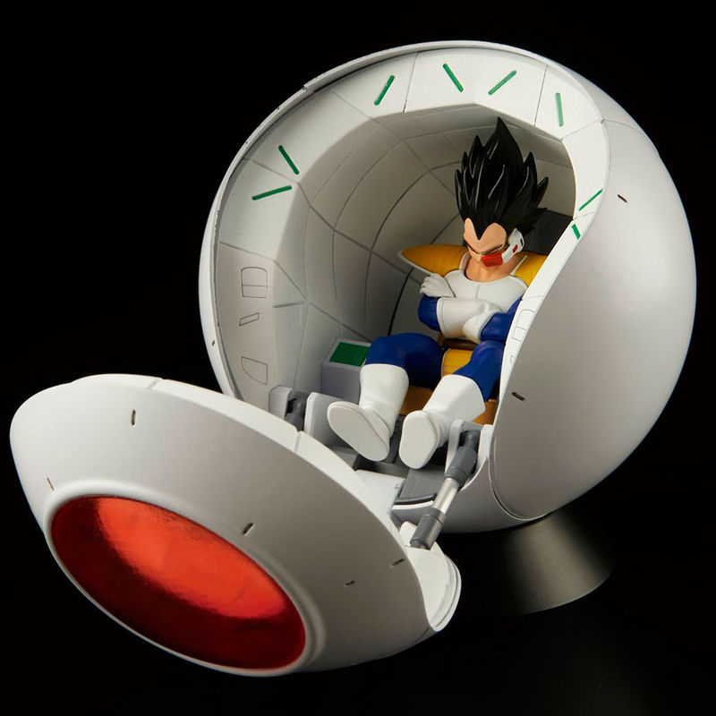 Imagen 2 de Figura Space Pod Model Kit Dragon Ball Z 25Cm