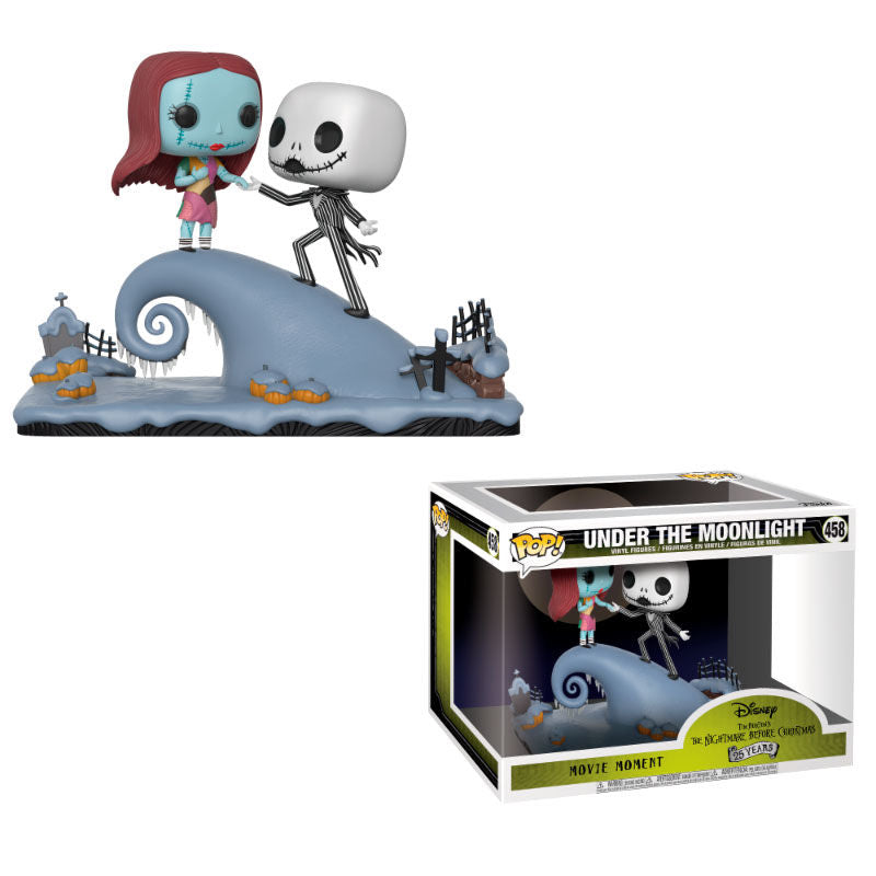 Imagen 1 - Figuras Pop Disney Pesadilla Antes De Navidad Jack And Sally On The Hill