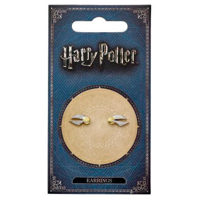 Imagen 1 - Pendientes Golden Snitch Harry Potter