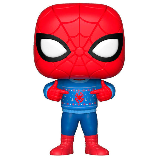 Imagen 1 de Figura Pop Marvel Holiday Spider-Man With Ugly Sweater