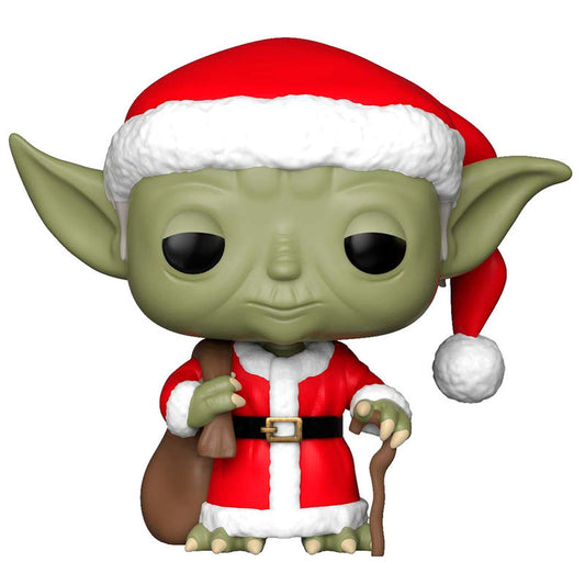 Imagen 1 de Figura Pop Star Wars Holiday Santa Yoda