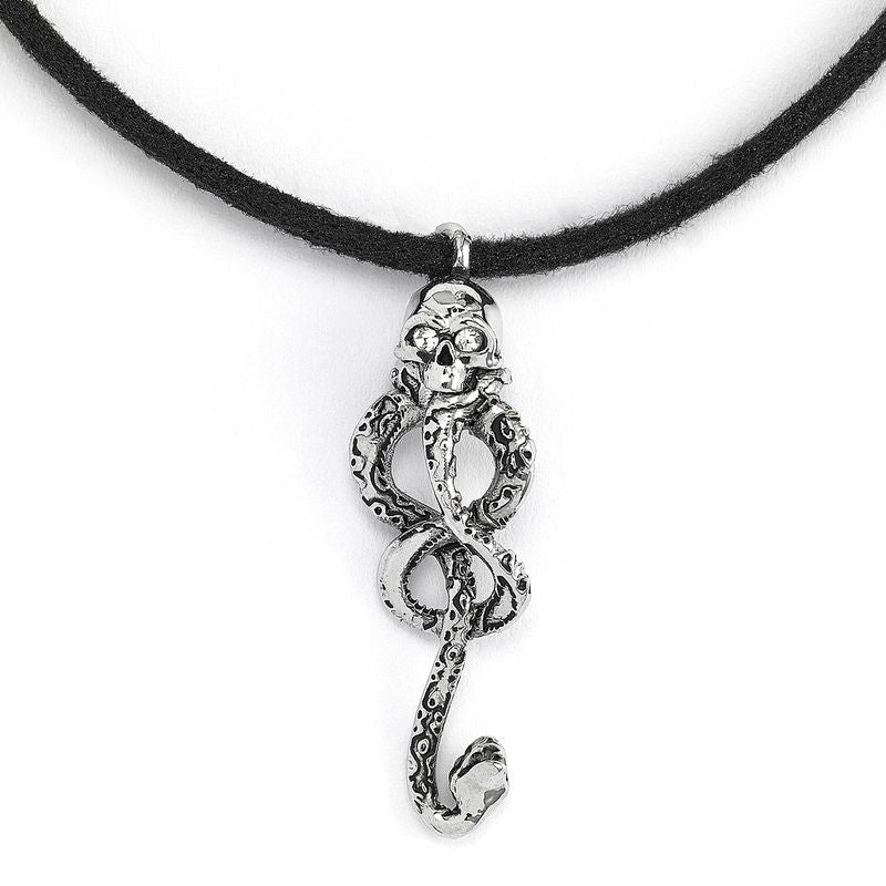 Imagen 3 - Colgante Dark Mark Tattoo Choker Harry Potter