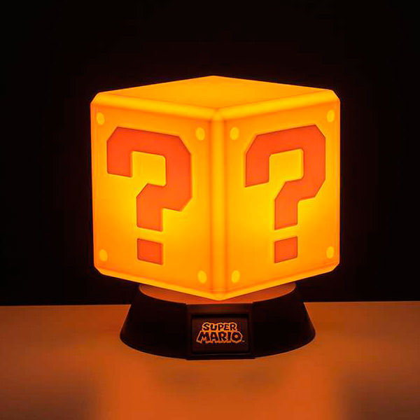 Imagen 1 de Lampara 3D Question Block Super Mario Bros Nintendo