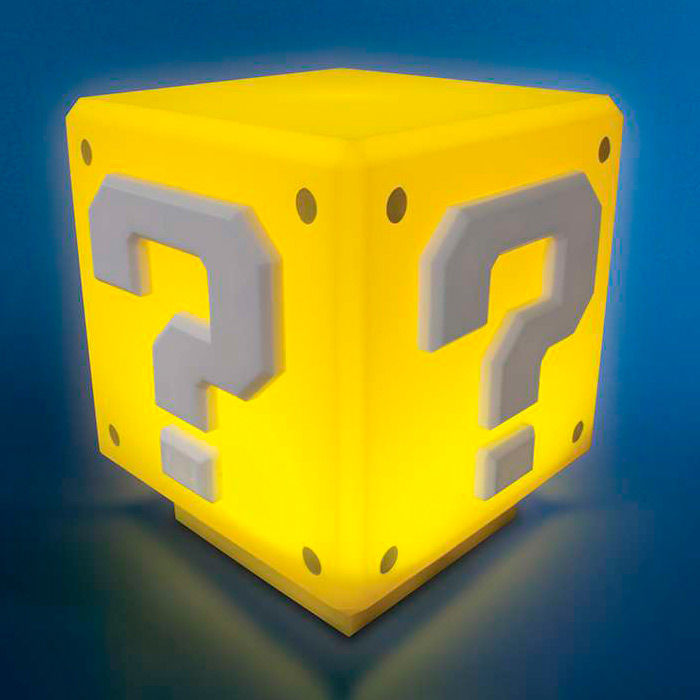 Imagen 1 de Lampara Sonido Mini Question Block Super Mario Bros Nintendo