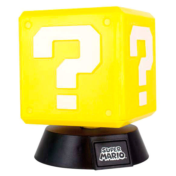 Imagen 3 de Lampara 3D Question Block Super Mario Bros Nintendo