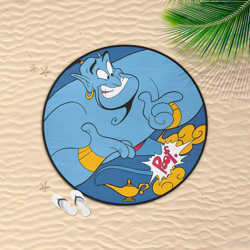 Imagen 1 de Toalla Redonda Aladdin Disney Microfibra 130Cm