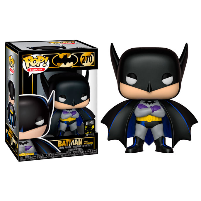 Imagen 1 de Figura Pop Dc Comics Batman 80Th Batman 1St Appearance 1939