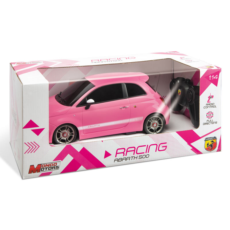 Imagen 1 - Coche Racing Abarth Rosa Radio Control