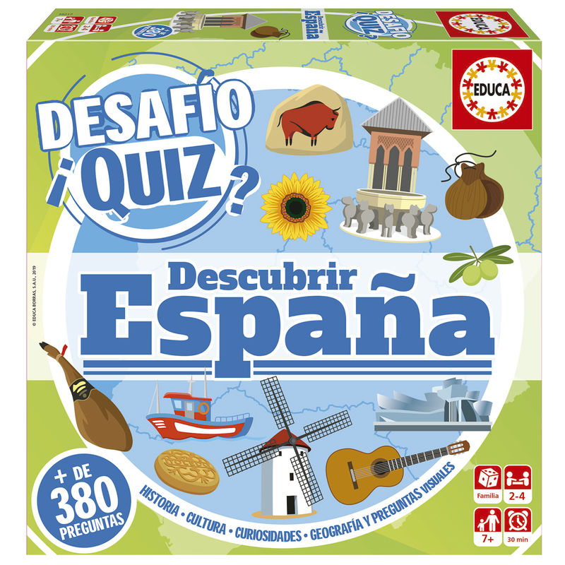 Imagen 2 de Juego Desafio Quiz Descubrir España