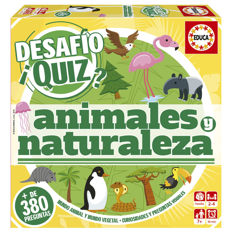Imagen 2 de Juego Desafio Quiz Animales Y Naturaleza