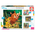 Imagen de Puzzle Progresivo Dumbo + Bambi + El Rey Leon + El Libro De La Selva Animals Disney 12-16-20-25Pzs parte de nuestra colección en Espadas y más, sitio oficial.